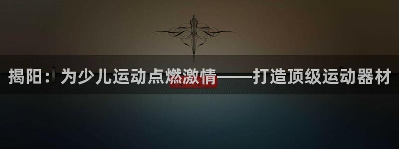 尊龙人生就要博旧版：揭阳：为少儿运动点燃激情——打造